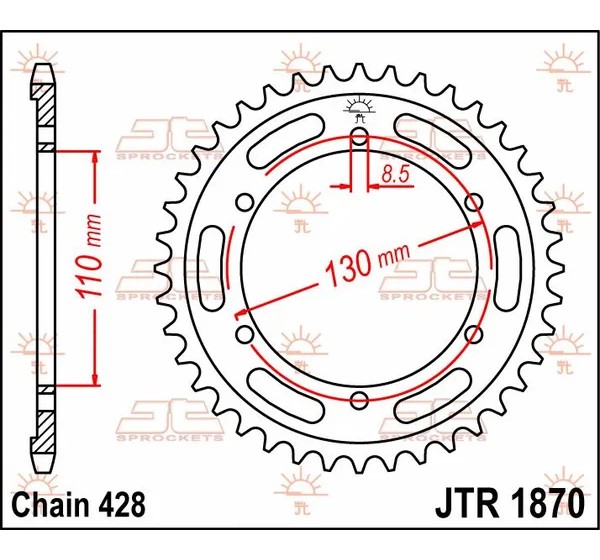 JT SPROCKETS Ritzel & Kettenräder - Detailansicht