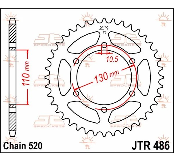 JT SPROCKETS Ritzel & Kettenräder - Detailansicht