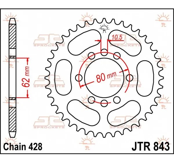 JT SPROCKETS Ritzel & Kettenräder - Detailansicht