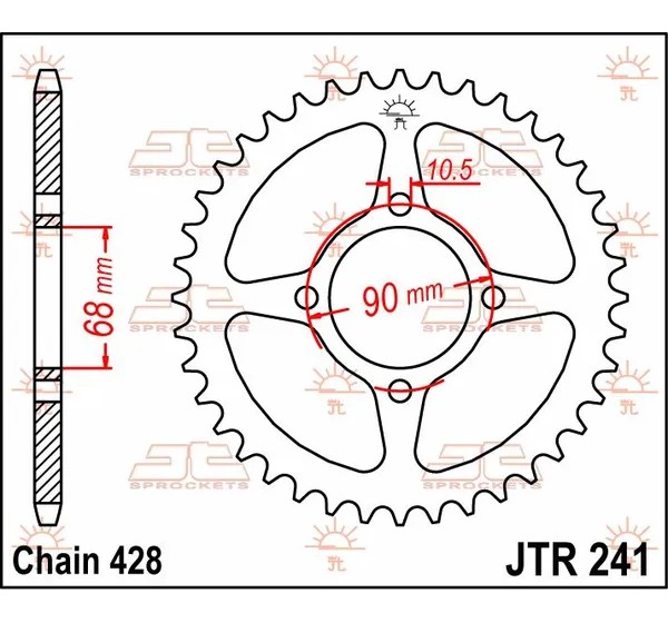 JT SPROCKETS Ritzel & Kettenräder - Detailansicht