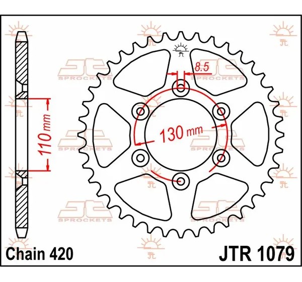 JT SPROCKETS Ritzel & Kettenräder - Detailansicht