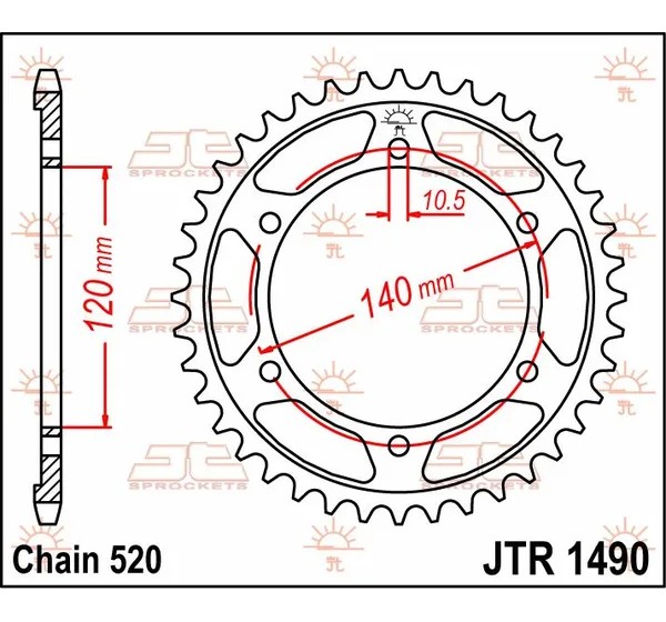 JT SPROCKETS Ritzel & Kettenräder - Detailansicht