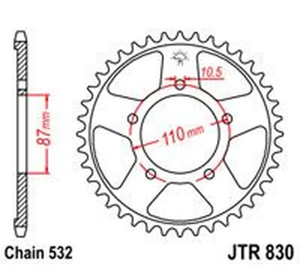 JT SPROCKETS Ritzel & Kettenräder - Detailansicht
