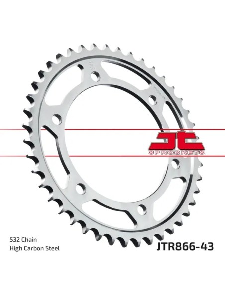 JT SPROCKETS Ritzel & Kettenräder für YAMAHA FZR 1000 1987-1995
