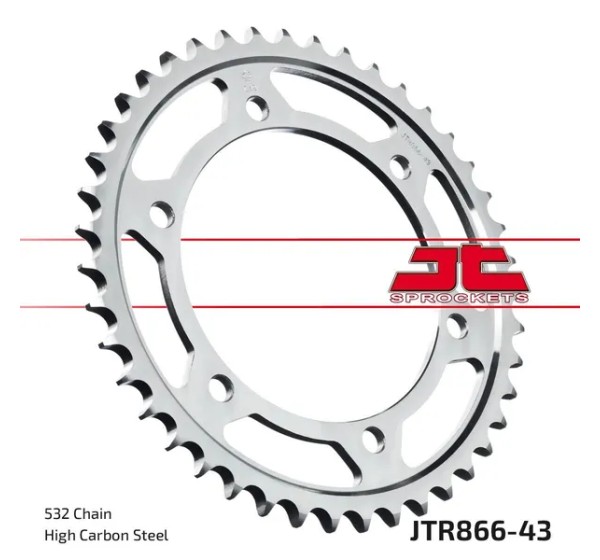 JT SPROCKETS Ritzel & Kettenräder für YAMAHA FZR 1000 1987-1995