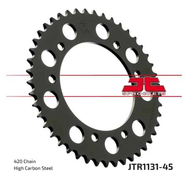 JT SPROCKETS Ritzel & Kettenräder für MALAGUTI XSM 50 2003-2021