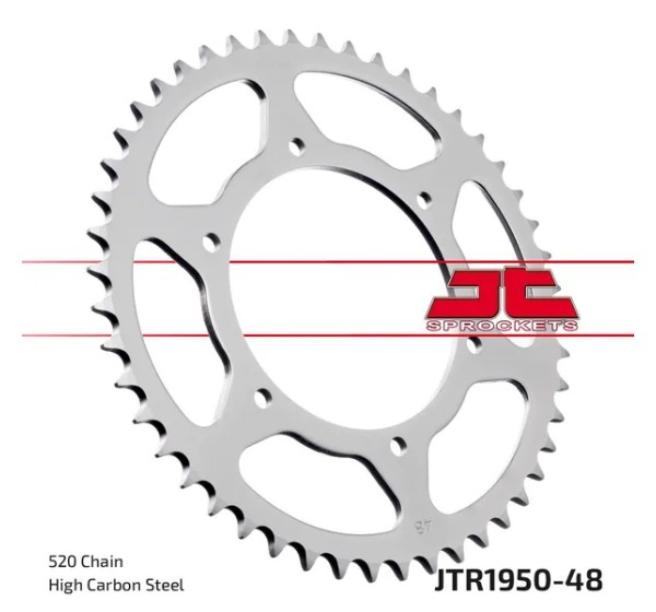 JT SPROCKETS Ritzel & Kettenräder für HUSABERG FC 600 1996-2000