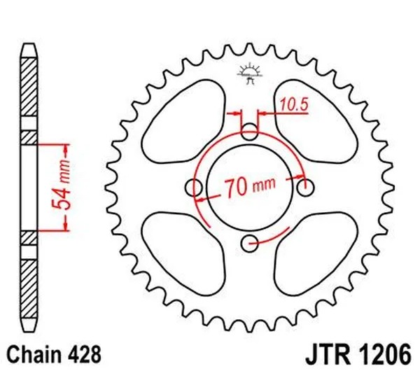 JT SPROCKETS Ritzel & Kettenräder - Detailansicht