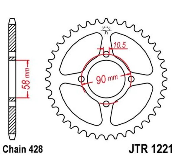 JT SPROCKETS Ritzel & Kettenräder - Detailansicht