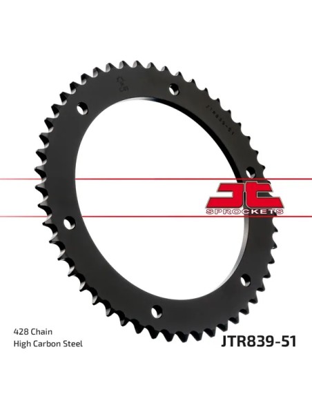JT SPROCKETS Ritzel & Kettenräder für YAMAHA DT 125 R 1988-2002