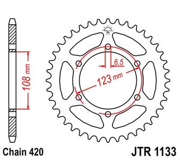 JT SPROCKETS Ritzel & Kettenräder - Detailansicht