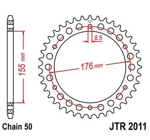 JT SPROCKETS Ritzel & Kettenräder - Detailansicht