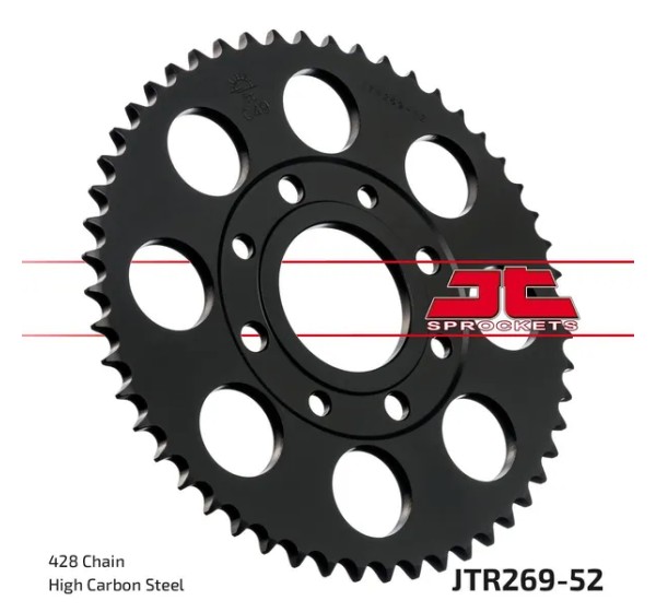 JT SPROCKETS Ritzel & Kettenräder für HONDA CM 125 C 1982-1997