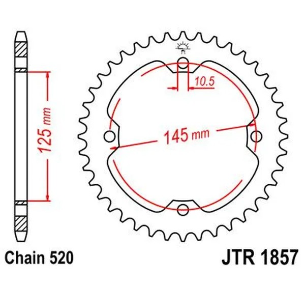 JT SPROCKETS Ritzel & Kettenräder - Detailansicht