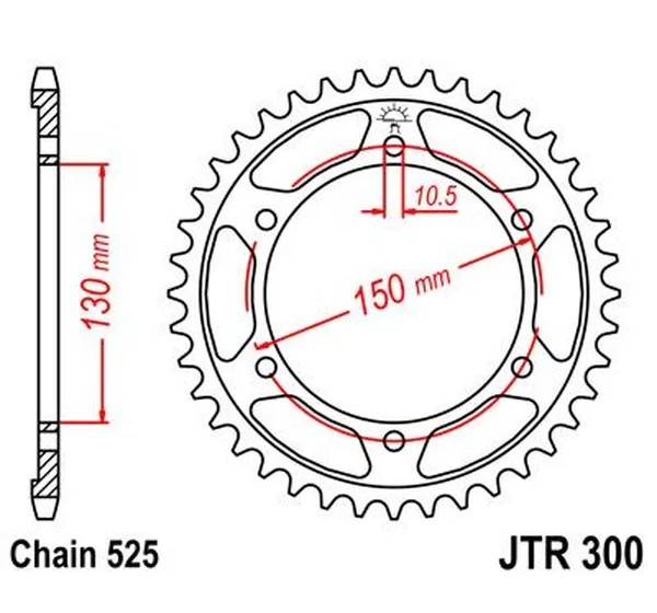 JT SPROCKETS Ritzel & Kettenräder - Detailansicht