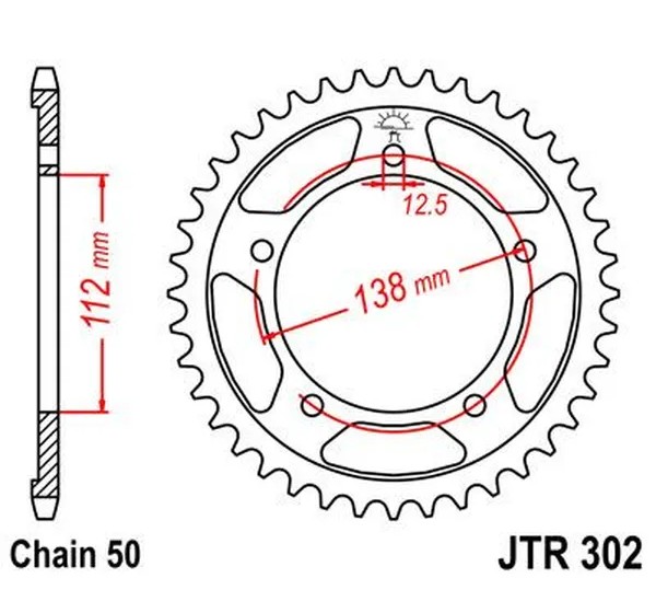 JT SPROCKETS Ritzel & Kettenräder - Detailansicht