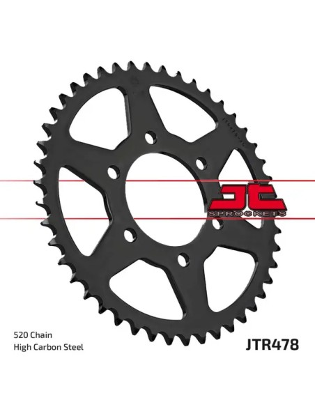 JT SPROCKETS Ritzel & Kettenräder für KAWASAKI KLE 650 ABS 2007-2024