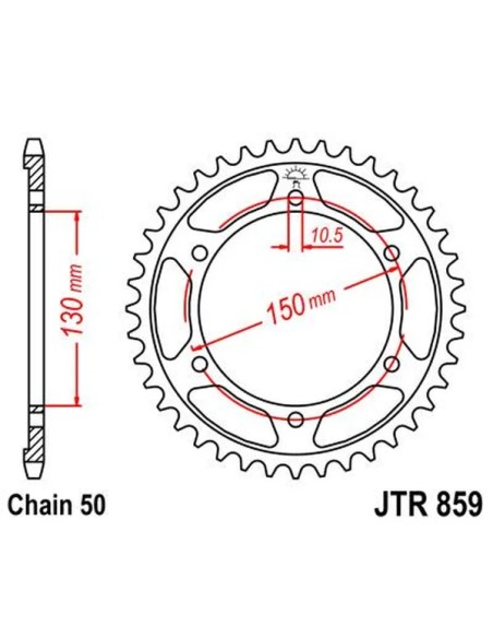 JT SPROCKETS Ritzel & Kettenräder - Detailansicht