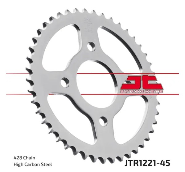 JT SPROCKETS Ritzel & Kettenräder für HONDA CB 125 F CBS 2019-2024
