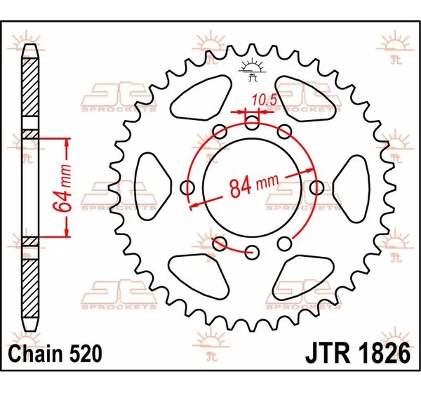 JT SPROCKETS Ritzel & Kettenräder - Detailansicht