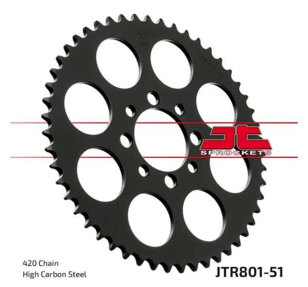 JT SPROCKETS Ritzel & Kettenräder für KAWASAKI KLX 110 2002-2020