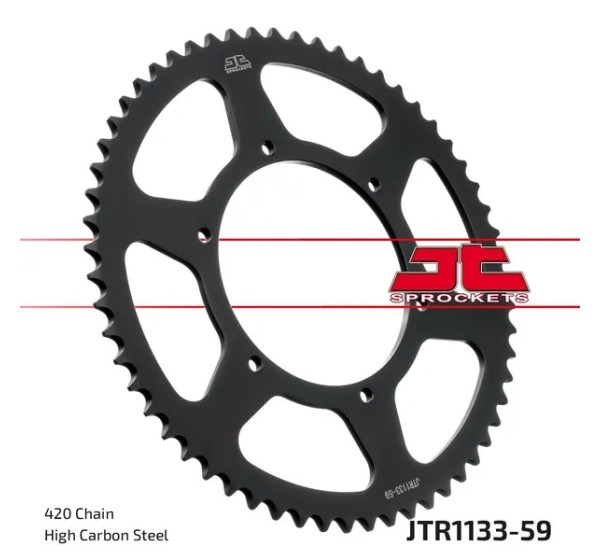 JT SPROCKETS Ritzel & Kettenräder für DERBI SENDA 50 DRD SM 2006-2017