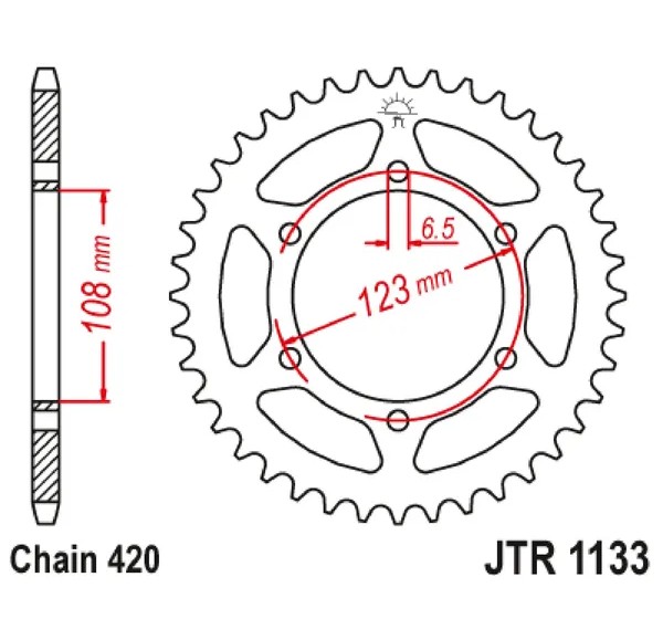 JT SPROCKETS Ritzel & Kettenräder - Detailansicht