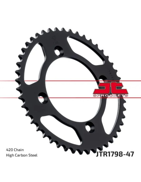 JT SPROCKETS Ritzel & Kettenräder für SUZUKI RM 85 L 2003-2017