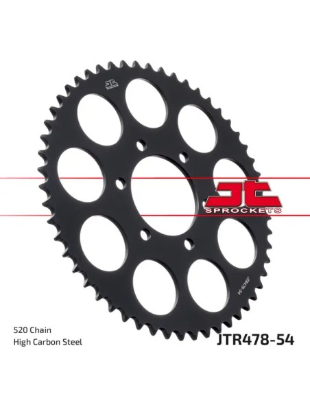 JT SPROCKETS Ritzel & Kettenräder für CF MOTO NK 400 ABS 2020-2023