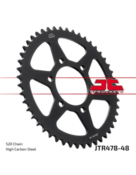 JT SPROCKETS Ritzel & Kettenräder für KAWASAKI ZX-4 R 400 ABS ab 2023