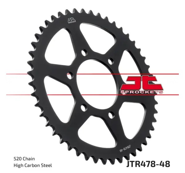 JT SPROCKETS Ritzel & Kettenräder für KAWASAKI ZX-4 R 400 ABS ab 2023