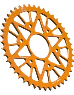 Aluminium-Kettenräder hinten
