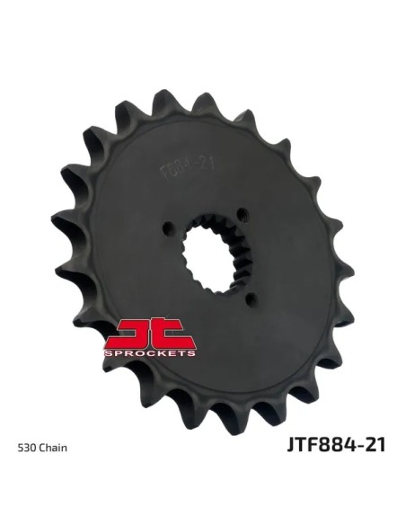 JT SPROCKETS Ritzel & Kettenräder für Harley Davidson XLH 883 1986-1990