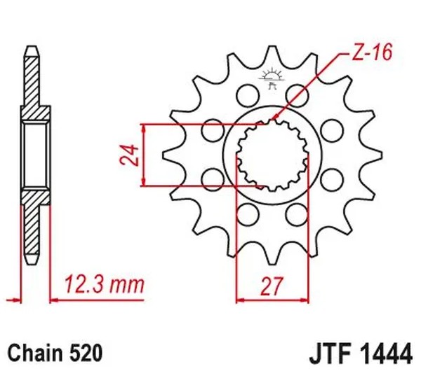 JT SPROCKETS Ritzel & Kettenräder - Detailansicht