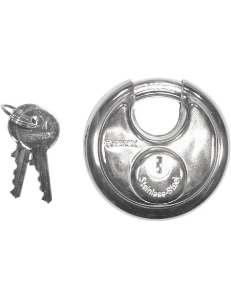 TRIMAX Wegfahrsperre - PADLOCK STNLS RND 70MM