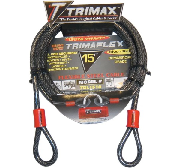 TRIMAX Wegfahrsperre - LOCK-CABLE 15'