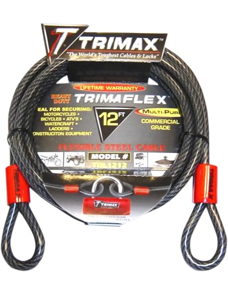 TRIMAX Wegfahrsperre - LOCK-CABLE 12'