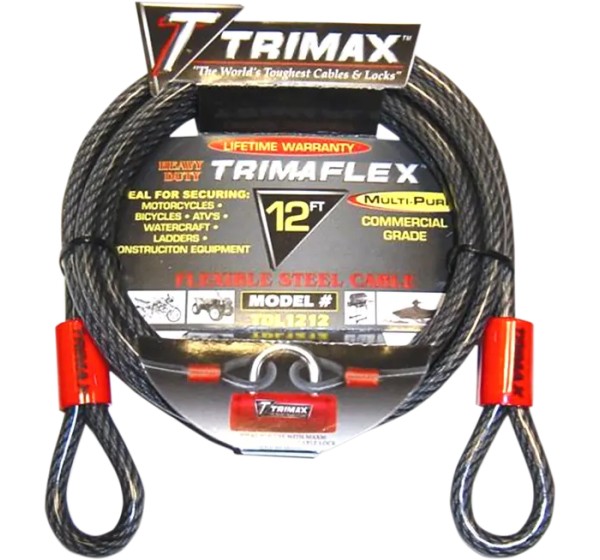 TRIMAX Wegfahrsperre - LOCK-CABLE 12'