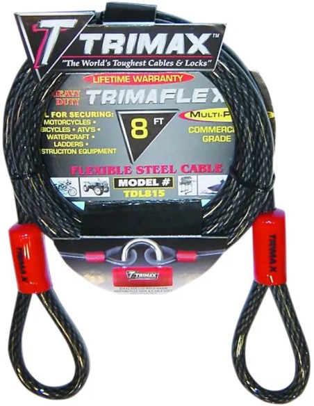 TRIMAX Wegfahrsperre - LOCK-CABLE 8'