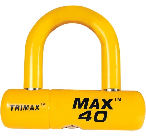 TRIMAX Wegfahrsperre - LOCK-DISC U-LOCK YELLOW