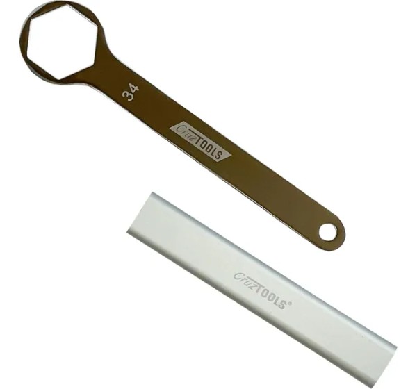 CRUZTOOLS Montagematerial & Zubehör - WRENCH AXLE 34MM W/EXTENSION
