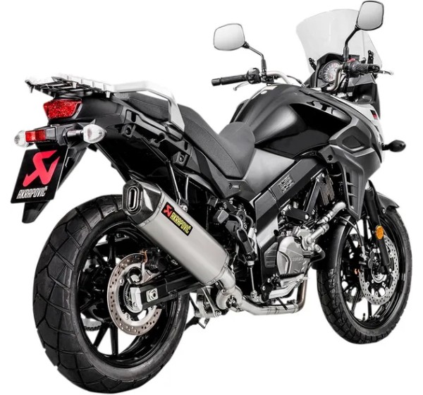 AKRAPOVIC Komplettanlagen für SUZUKI DL 650 ABS 2017-2024
