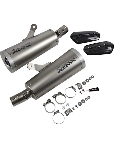 AKRAPOVIC Endschalldämpfer - Detailansicht