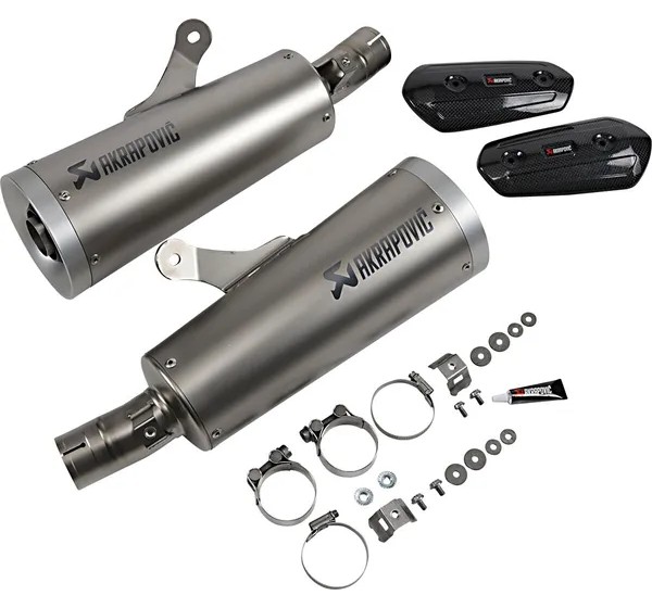 AKRAPOVIC Endschalldämpfer - Detailansicht