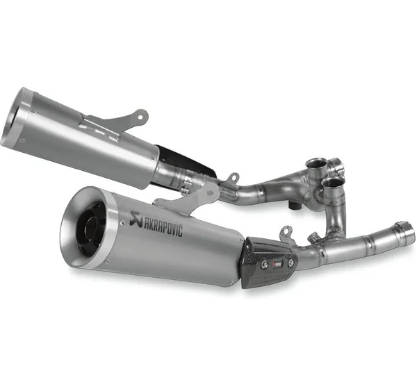 AKRAPOVIC Endschalldämpfer - Einbaubeispiel