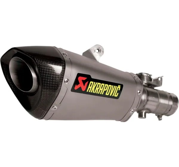 AKRAPOVIC Endschalldämpfer - Detailansicht