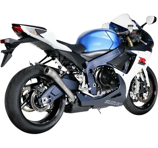 AKRAPOVIC Endschalldämpfer für SUZUKI GSX-R 750 2011-2017