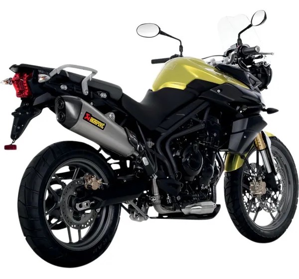 AKRAPOVIC Endschalldämpfer für TRIUMPH TIGER 800 XC ABS 2011-2016