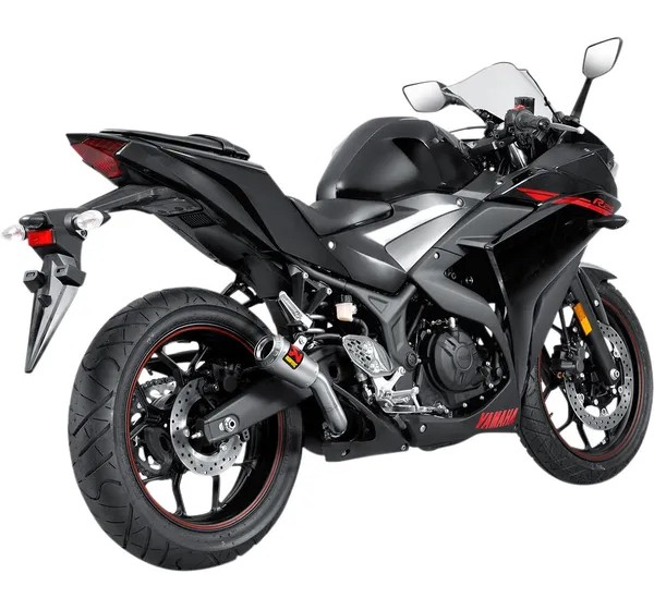 AKRAPOVIC Endschalldämpfer für YAMAHA YZF-R25 2015-2024
