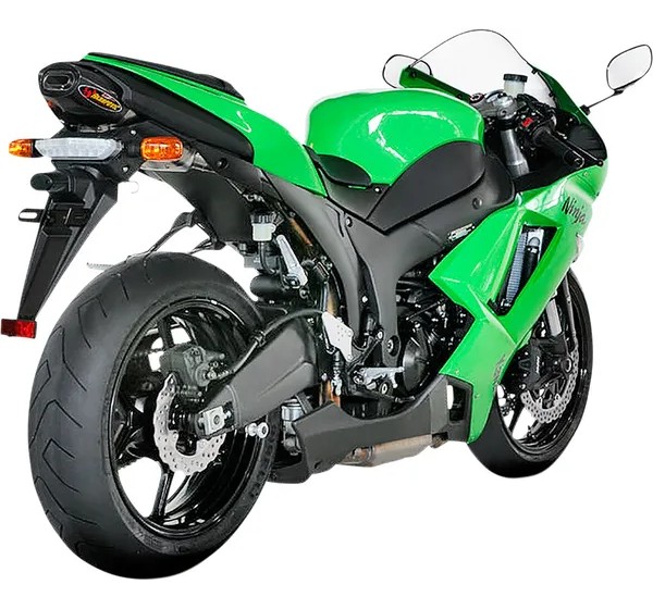 AKRAPOVIC Endschalldämpfer - Einbaubeispiel